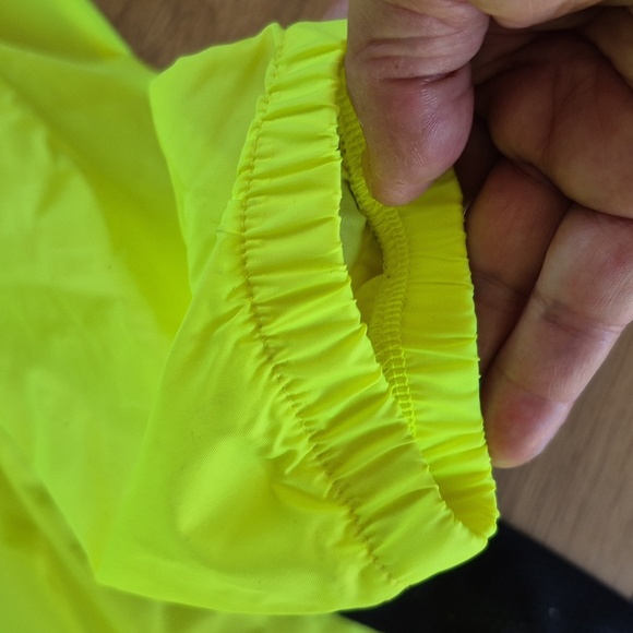 NWOT Soma Fabrications Neon Yellow Cycling Jacket Sz XXL - Picture 4 of 10